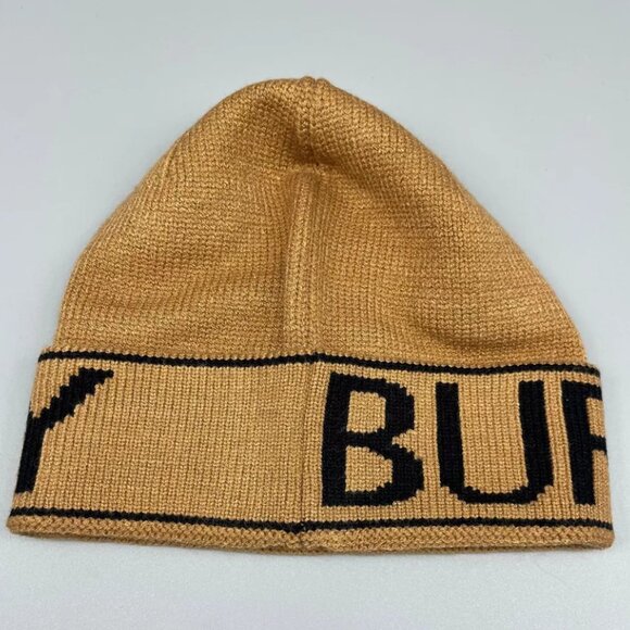 Burberry Intarsia Winter Hat Beanie Skull Cap Toque - Picture 2 of 3